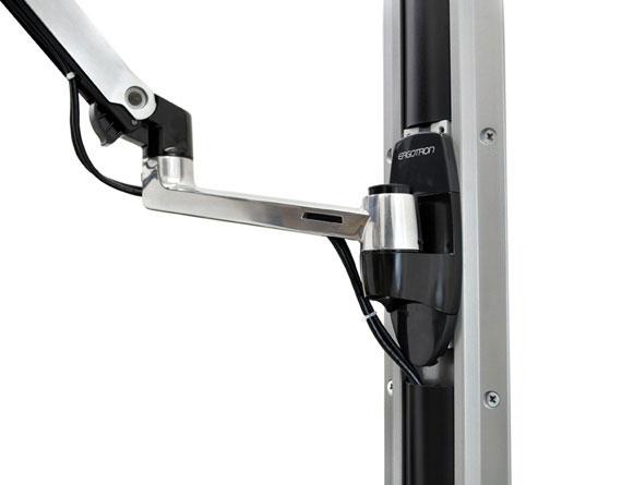 Ergotron LX Wall Mount LCD Arm 32" Negro soporte de pared para pantalla plana