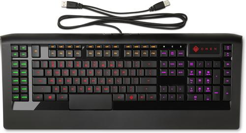 HP X7Z97AA USB QWERTY Negro teclado