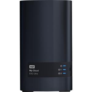 NAS WD MY CLOUD EX2 ULTRA 16TB/ 2X HOTSW/1GB/RAID 0-1/WIN-MAC-LINUX WDBVBZ0160JCH-NESN