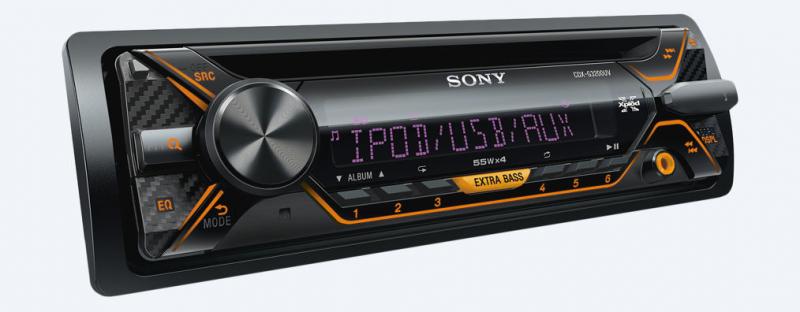 Sony CDX-G3200UV 220W Negro receptor Multimedia para coche