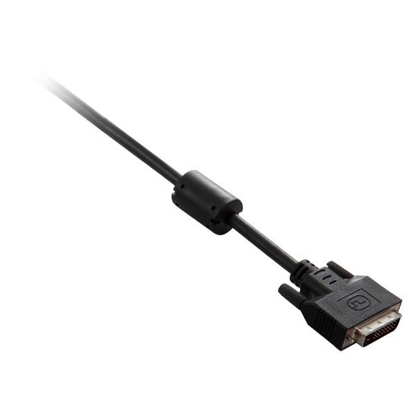 V7 1.8m DVI M/M 1.8m DVI DVI Negro cable DVI