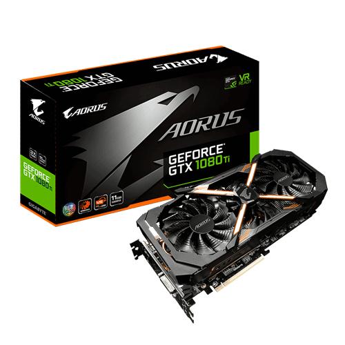 Gigabyte GV-N108TAORUS-11GD GeForce GTX 1080 TI 11GB GDDR5X tarjeta gráfica