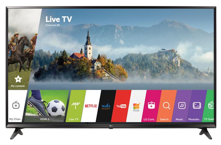 LG 60UJ6300 60" 4K Ultra HD Smart TV Wifi Negro televisor LED