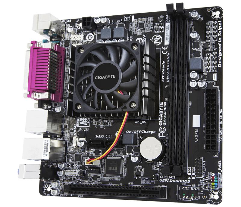 Gigabyte GA-E3800N Mini ITX tarjeta madre