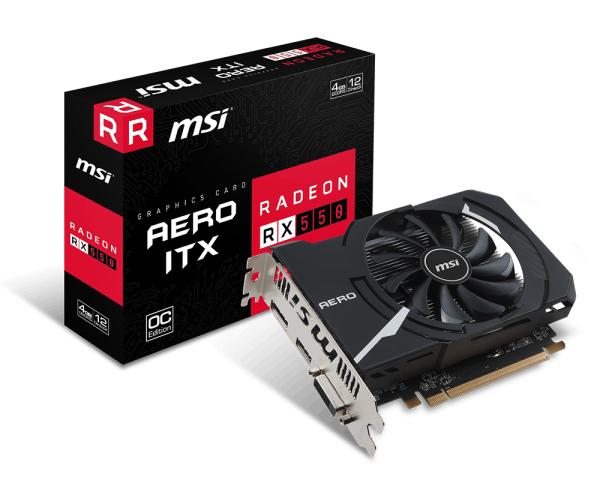 MSI Radeon RX 550 Radeon RX 550 4GB GDDR5