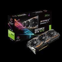 T. DE VIDEO ROG STRIX ASUS PCIE 3.0 NVIDIA GEFORCE GTX1070 8GB GDDR5 ESTANDAR 2HDMI 2DP DVI PC GAMER ROG STRIX GTX1070 8G GAMING