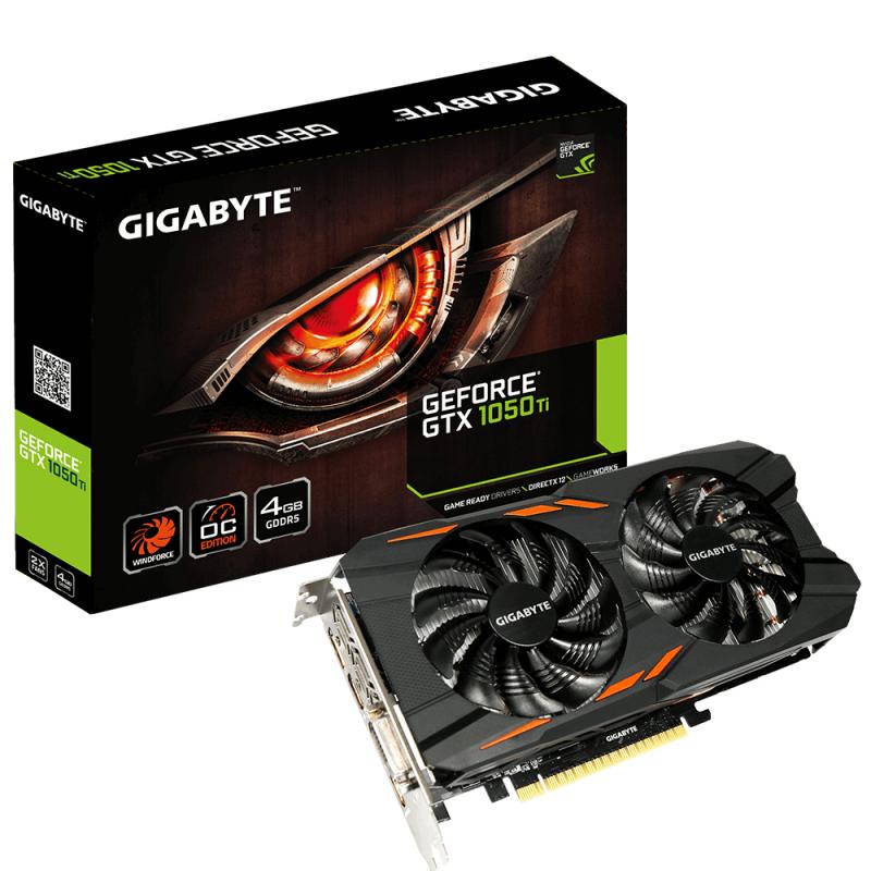 Gigabyte GeForce GTX 1050 Ti Windforce OC 4G GeForce GTX 1050 Ti 4GB GDDR5