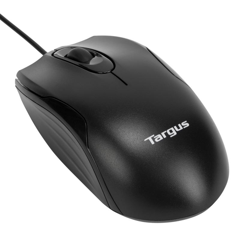 Targus AMU575TT USB Óptico 1600DPI Ambidextro Negro ratone