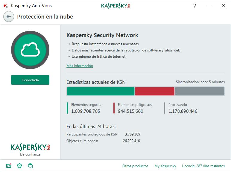Kaspersky Lab Anti-Virus 2017 5usuario(s) 1Año(s) Base license ESP
