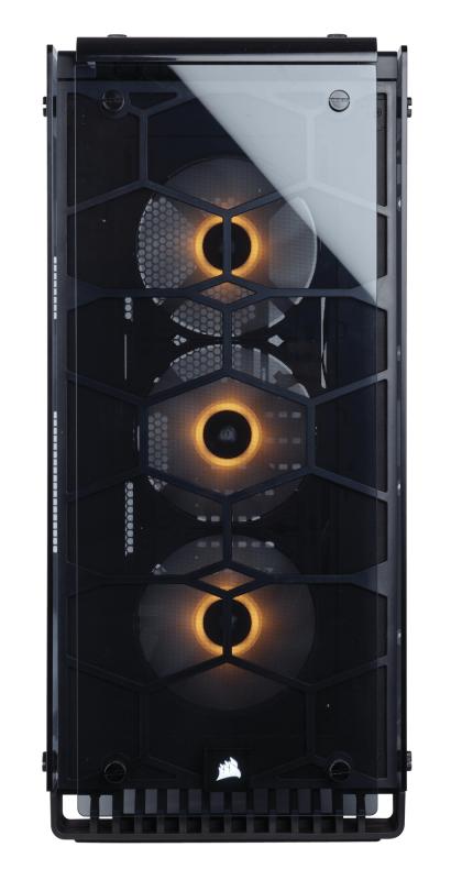 Corsair Crystal 570X Midi-Tower Negro, Transparente gabinete de computadora
