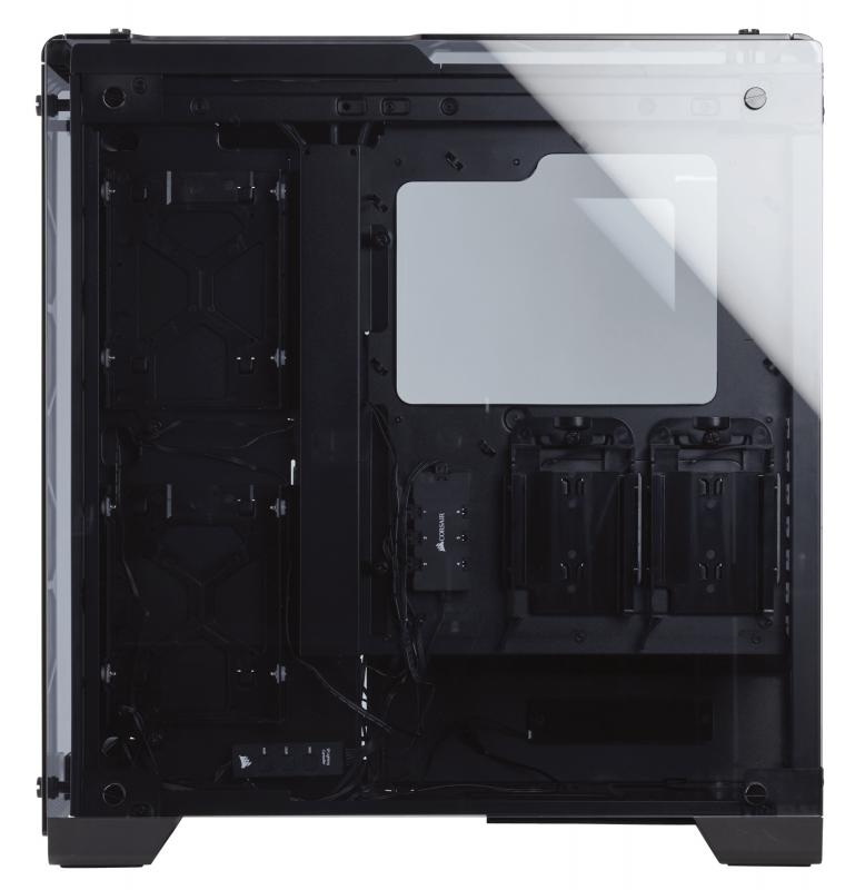 Corsair Crystal 570X Midi-Tower Negro, Transparente gabinete de computadora
