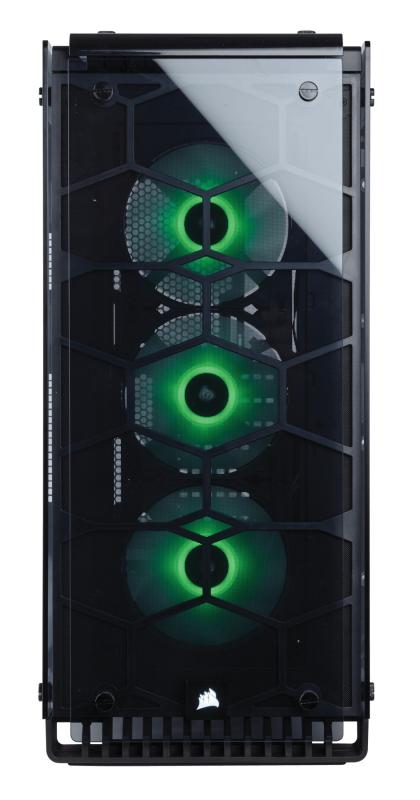 Corsair Crystal 570X Midi-Tower Negro, Transparente gabinete de computadora
