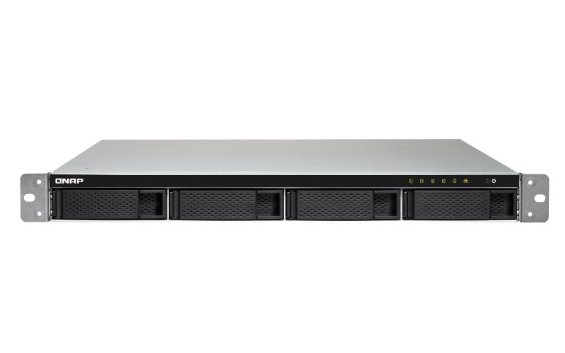 QNAP TS-453BU-RP NAS Bastidor (1U) Ethernet Negro, Gris