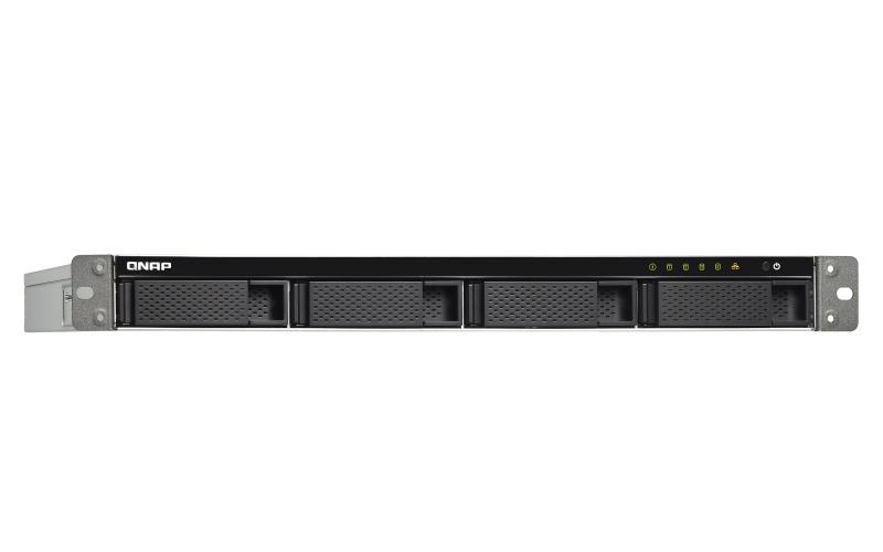 QNAP TS-453BU-RP NAS Bastidor (1U) Ethernet Negro, Gris