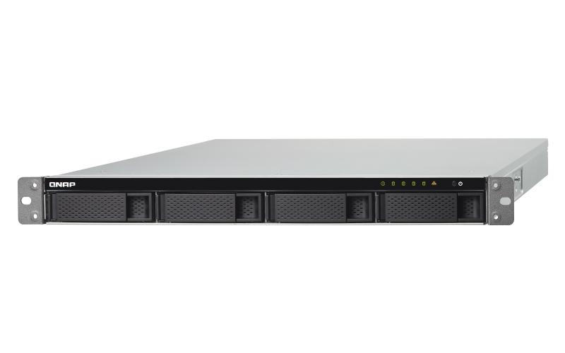 QNAP TS-453BU-RP NAS Bastidor (1U) Ethernet Negro, Gris
