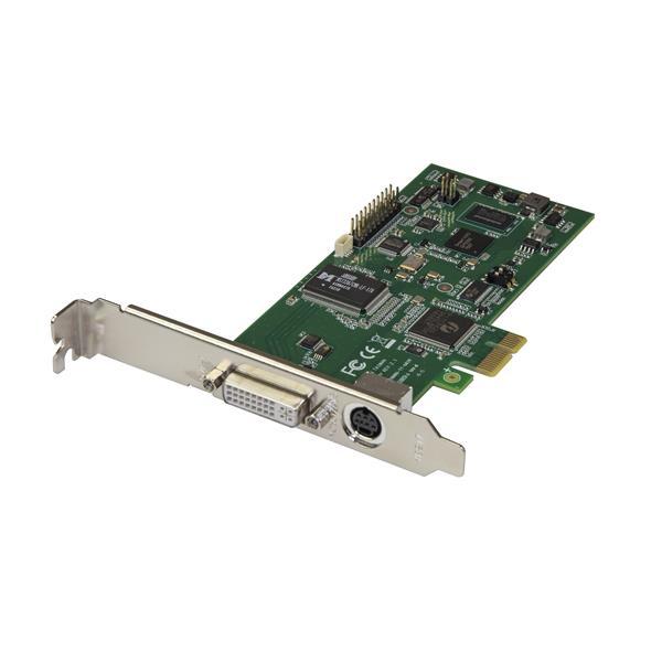 StarTech.com Tarjeta PCI Express Capturadora de Video HDMI, VGA, DVI o Vídeo por Componentes 1080p 