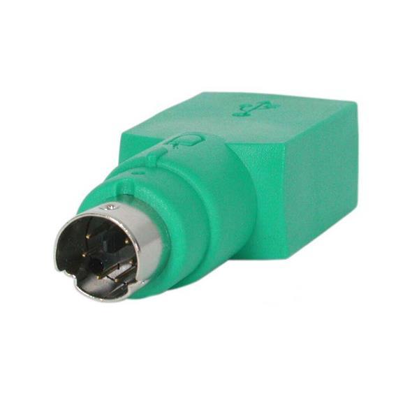 StarTech.com Replacement USB to PS2 Mouse Adapter Verde adaptador de cable