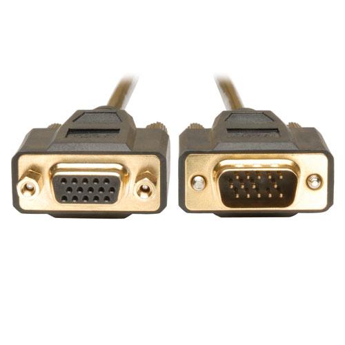 Tripp Lite Cable Extensión para Monitor VGA (HD15 M/H), 3.05 m [10 pies]