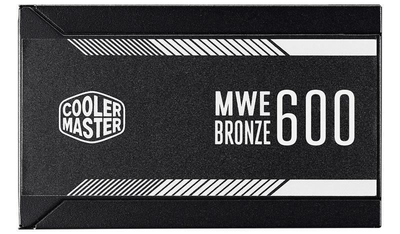 Cooler Master MWE Bronze 600 600W ATX Negro unidad de fuente de alimentación