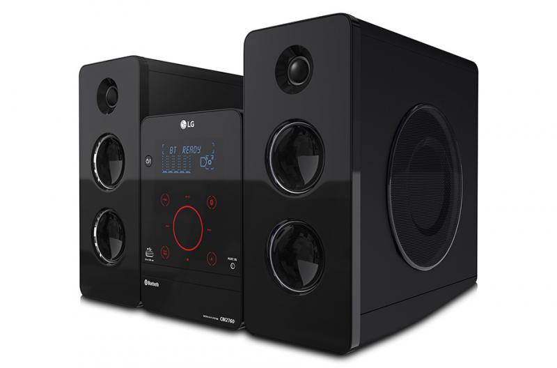 LG CM2760 Micro set 160W Negro sistema de audio para el hogar