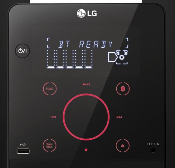 LG CM2760 Micro set 160W Negro sistema de audio para el hogar