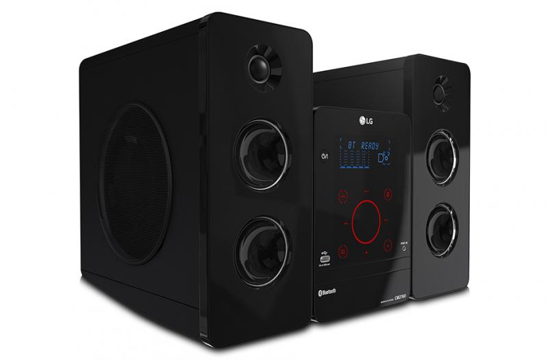 LG CM2760 Micro set 160W Negro sistema de audio para el hogar