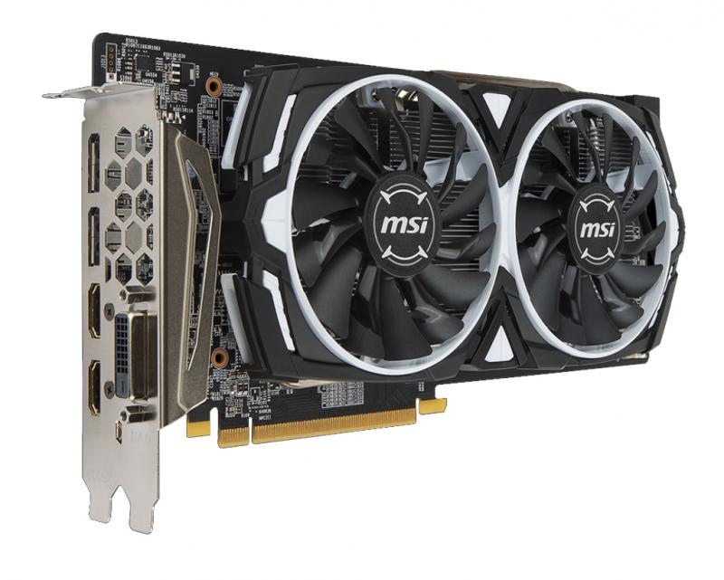 MSI RX 580 Armor OC Radeon RX 580 8GB GDDR5