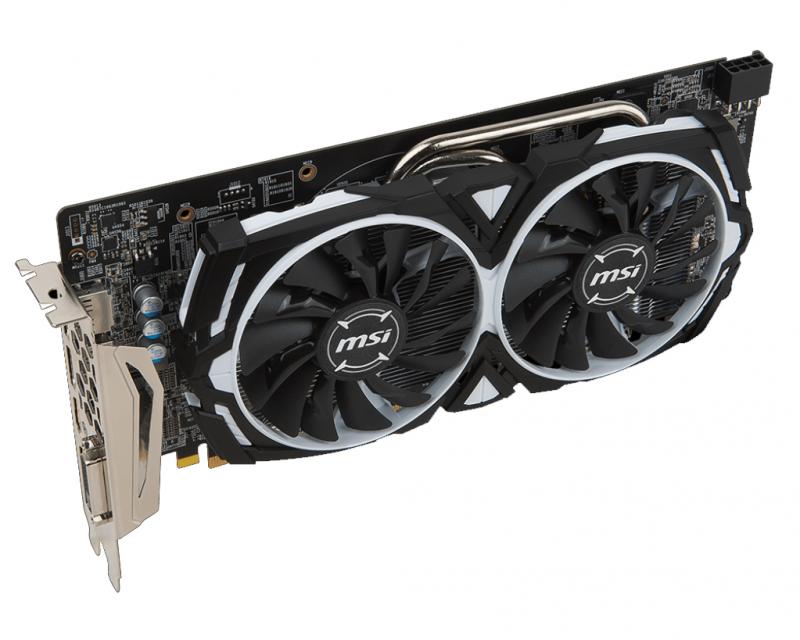 MSI RX 580 Armor OC Radeon RX 580 8GB GDDR5