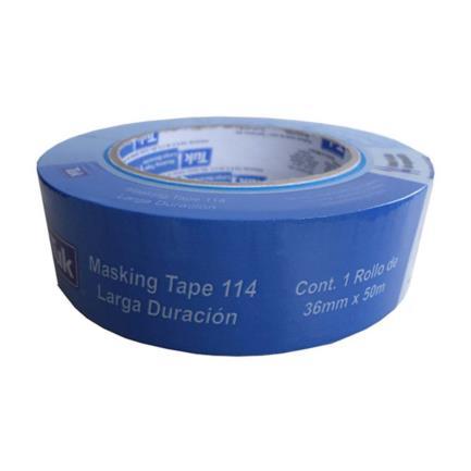 MASKING TAPE AZUL TUK MOD 114 .036X50 MTS 163030