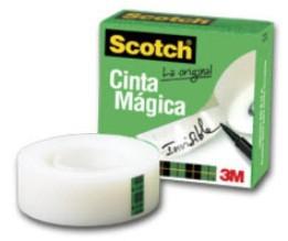 3M Cinta 810 65.8m Transparente cinta adhesiva de papelería y oficina