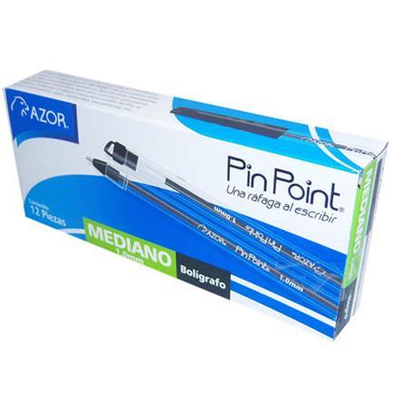 BOLIGRAFO PIN POINT P. MED 1.0MM NEGRO CAJA C/12 6830NE