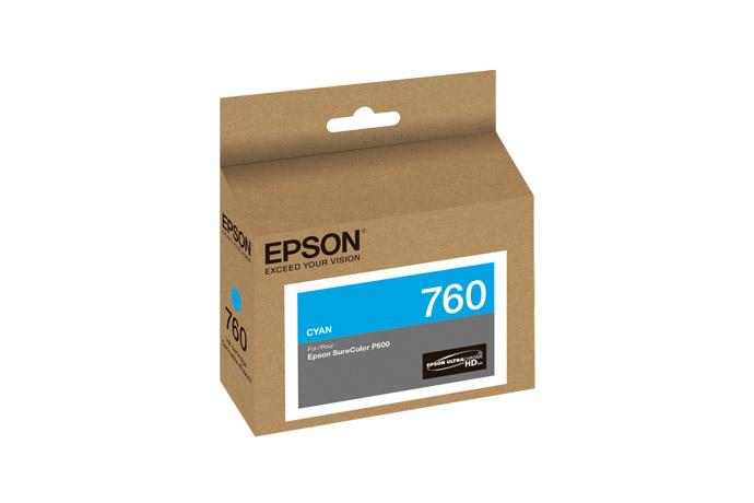 Epson T760220 25.9ml Cian cartucho de tinta