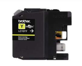 Brother LC-101Y Amarillo cartucho de tinta