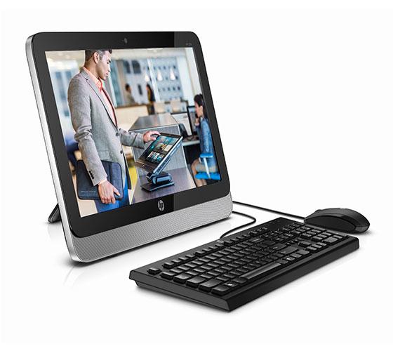 HP 205 G2 1.35GHz E1-6010 18.5" 1366 x 768Pixeles Negro, Plata All-in-One PC