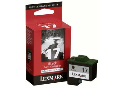 Lexmark 10N0217 Negro cartucho de tinta