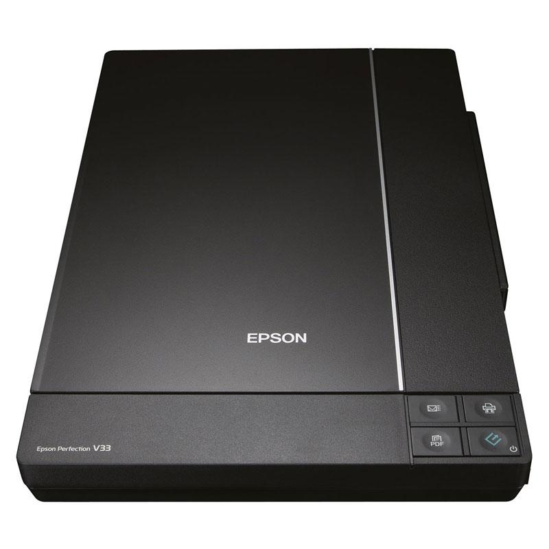 Epson V33 Flatbed scanner 4800 x 9600DPI Negro