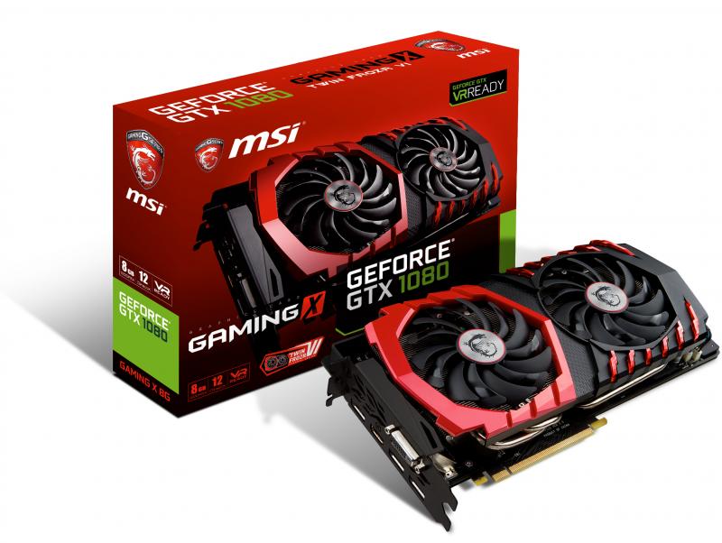 MSI V336-001R GeForce GTX 1080 8GB GDDR5X tarjeta gráfica