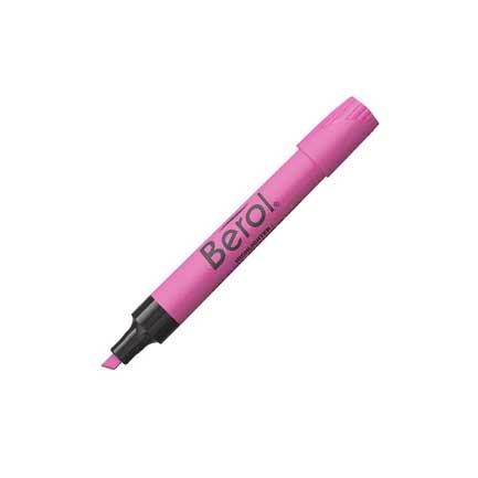 RESALTADOR BEROL ROSA PQTE/12 11201212112