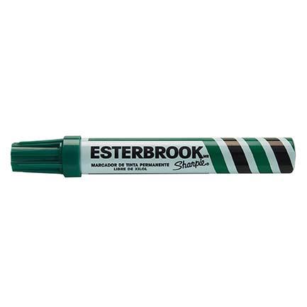 MARCADOR BEROL PERMANENTE ESTERBROOK VERDE C/12 PZ ESTERBROOK VERDE PERMANENTE