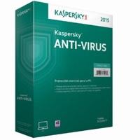 KASPERSKY ANTI-VIRUS 2015 10 USRS 1 A NUEVA (CAJA) SWS-1595