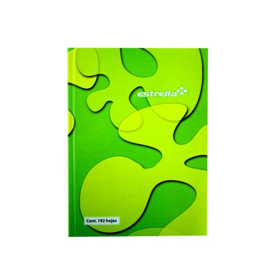 Estrella 80 Verde 192hojas cuaderno y block