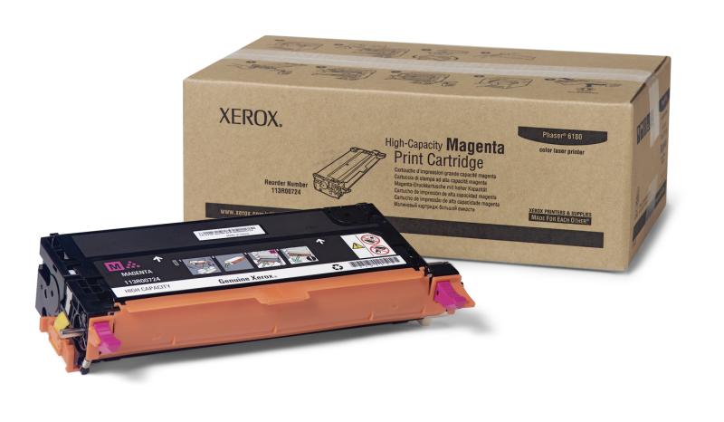 Xerox 113R00724 6000páginas Magenta tóner y cartucho láser