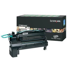 Lexmark C792X1KG Cartucho 20000páginas Negro tóner y cartucho láser