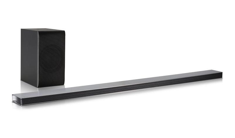 LG SJ8 Inalámbrico y alámbrico 4.1channels 300W Negro altavoz para barra de sonido