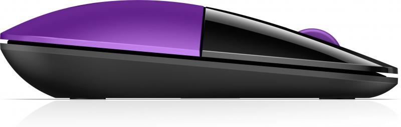 HP Z3700 RF inalámbrico Blue LED 1200DPI Ambidextro Púrpura ratone