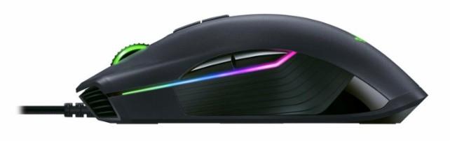 Razer Lancehead Tourament ED USB Óptico 16000DPI Ambidextro Negro ratone