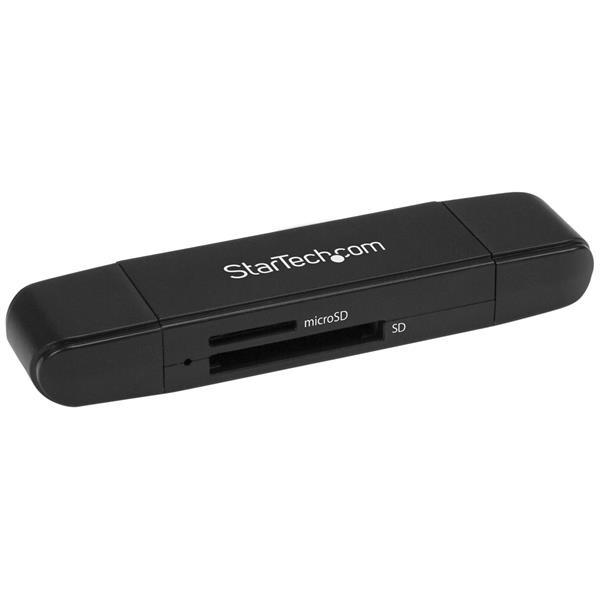 StarTech.com SDMSDRWU3AC USB 3.0 (3.1 Gen 1) Type-A/Type-C Negro lector de tarjeta