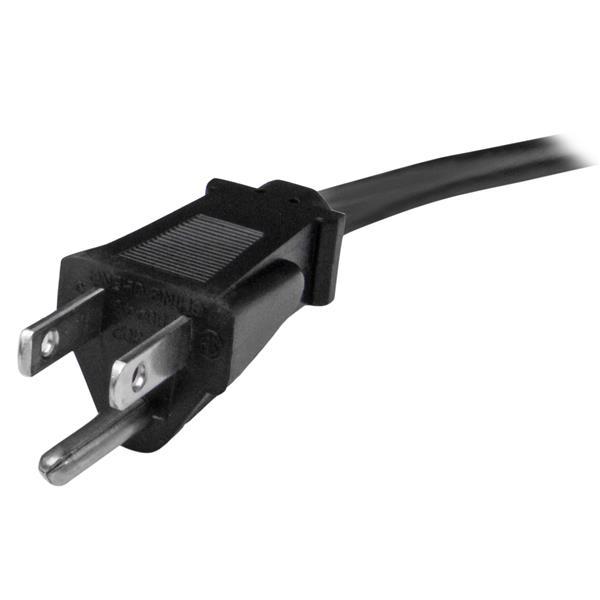 StarTech.com Cable de 3m de Alimentación para Computadora NEMA 5-15P a 2x C13