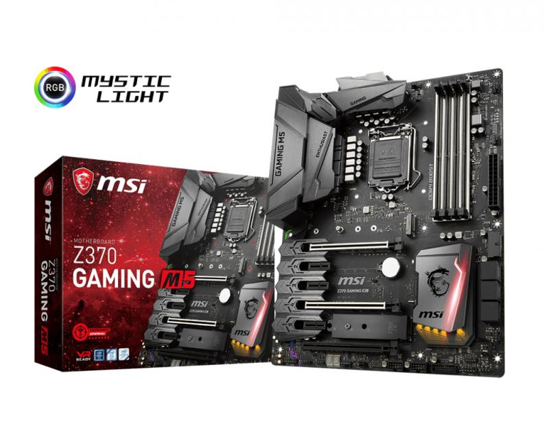 MSI Z370 GAMING M5 LGA 1151 (Socket H4) ATX tarjeta madre