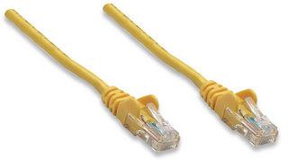Intellinet Cat5e UTP, 3m 3m Cat5e U/UTP (UTP) Amarillo cable de red